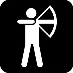 Download free sport leisure shooting archery icon