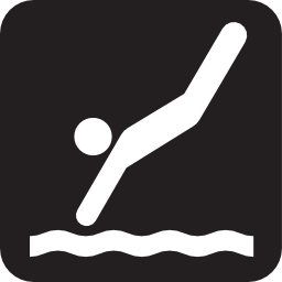 Download free water leisure diving icon