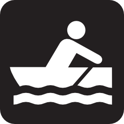 Download free water sport leisure oar rowing icon