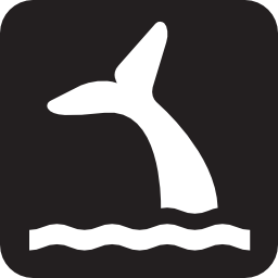 Download free animal whale observation icon