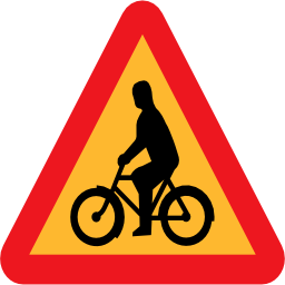 Download free triangle bike icon