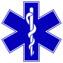Download free blue cross health medicine drug snake doctor icon