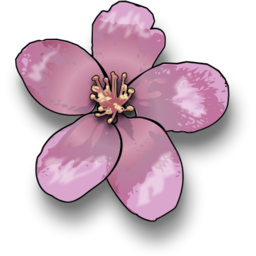 Download free violet apple flower icon