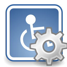 Download free preference armchair rolling handicapped icon