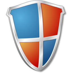 Download free blue red shield icon