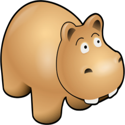 Download free animal brown hippo icon