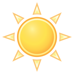 Download free sun icon