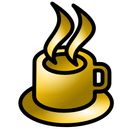 Download free yellow cup coffee icon
