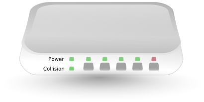 Download free hub switch port icon
