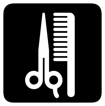 Download free scissors comb icon
