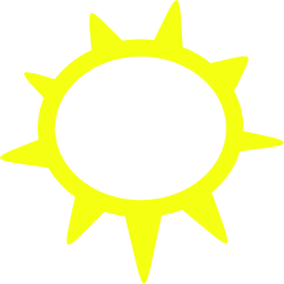 Download free yellow sun icon