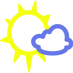 Download free sun weather cloud icon
