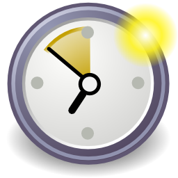 Download free clock hour appointment icon