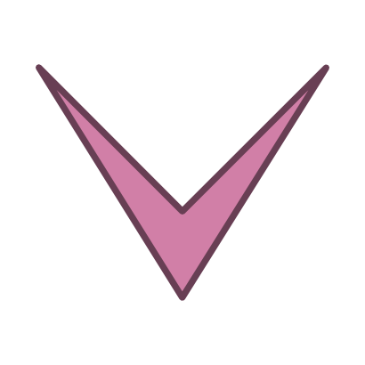 Download free arrow bottom violet icon