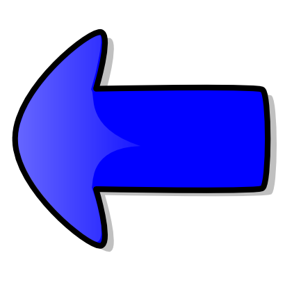 Download free blue arrow left icon