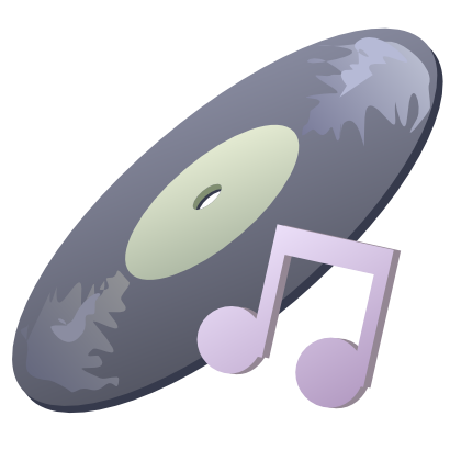 Download free music note cd icon