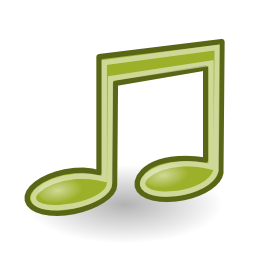 Download free music audio note icon