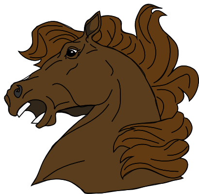 Download free head animal brown horse icon