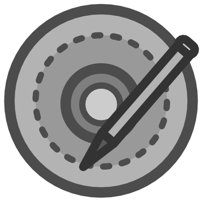 Download free pencil disk cd dvd icon