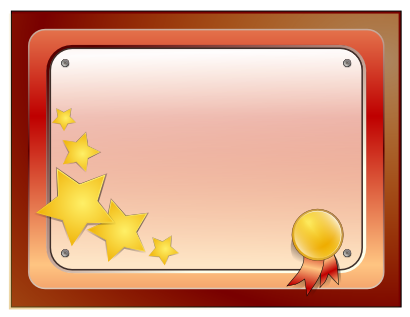 Download free certificate star icon