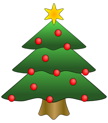 Download free green tree star billiard ball christmas fir icon
