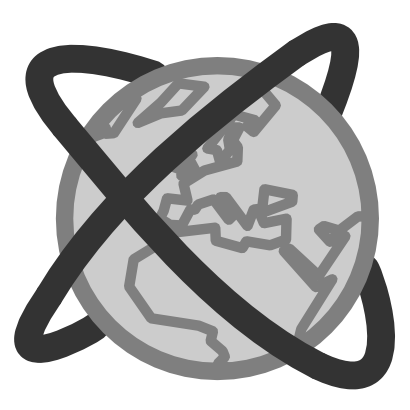 Download free earth grey circle icon
