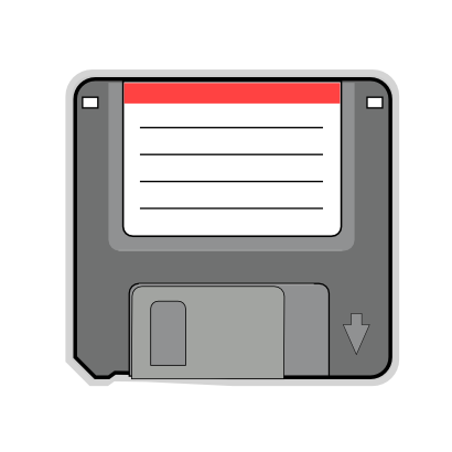 Download free computer record floppy icon