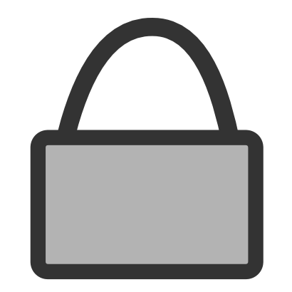 Download free grey padlock icon
