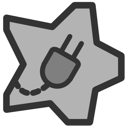 Download free grey electric electricity star icon