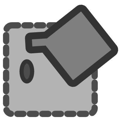 Download free rhombus grey square oval icon