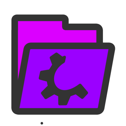 Download free wheel violet folder icon