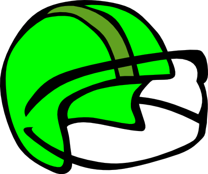 Download free helmet green sport soccer icon