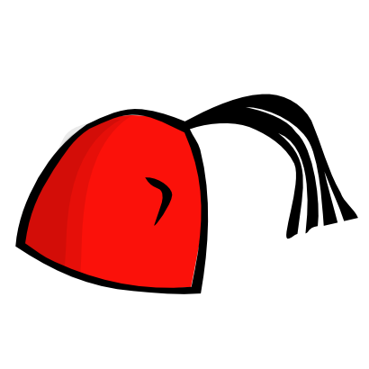 Download free red hat clothing icon
