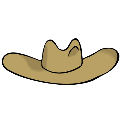 Download free brown hat clothing icon