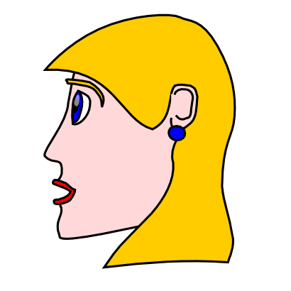Download free head face woman icon