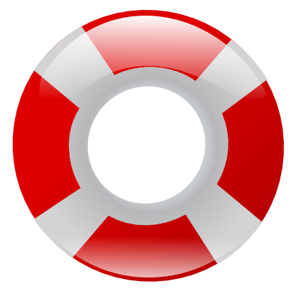 Download free red buoy icon