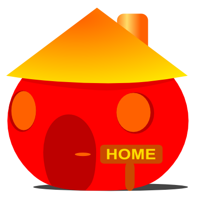Download free face smiley house icon