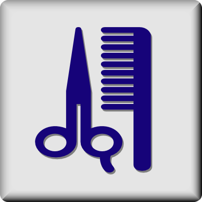 Download free scissors comb icon
