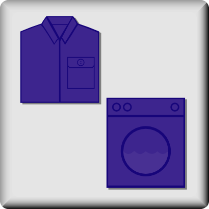Download free clothing washing machine shirt icon