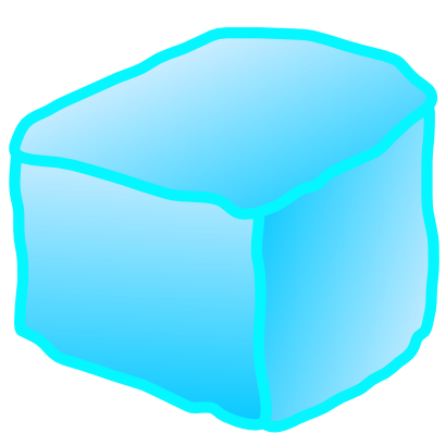 Download free food frozen water ice cube icon