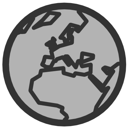 Download free internet earth africa europe planet icon