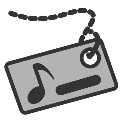Download free music grey icon
