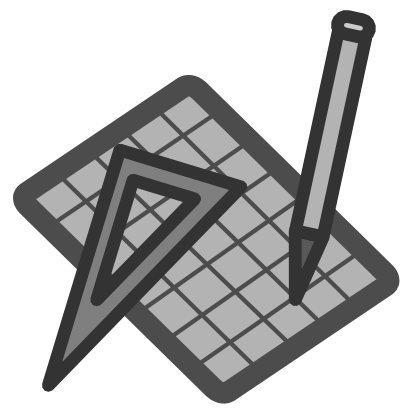 Download free try square pencil grey mathematical icon