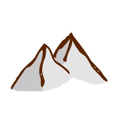 Download free mountain landscape hill icon