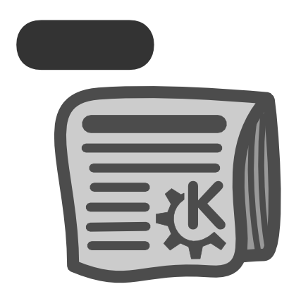 Download free paper kde icon