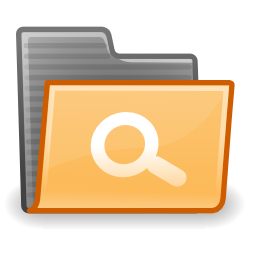 Download free folder save record search icon