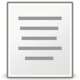 Download free sheet format justify center icon