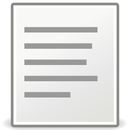 Download free sheet left format align icon