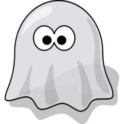 Download free grey ghost icon