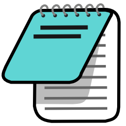 Download free text editor pad notes icon